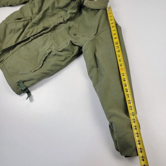 Vintage 60s-70s Vietnam Era A2 Cold Weather Deck Jacket Medium Alpha Industries - Picture 7 of 9